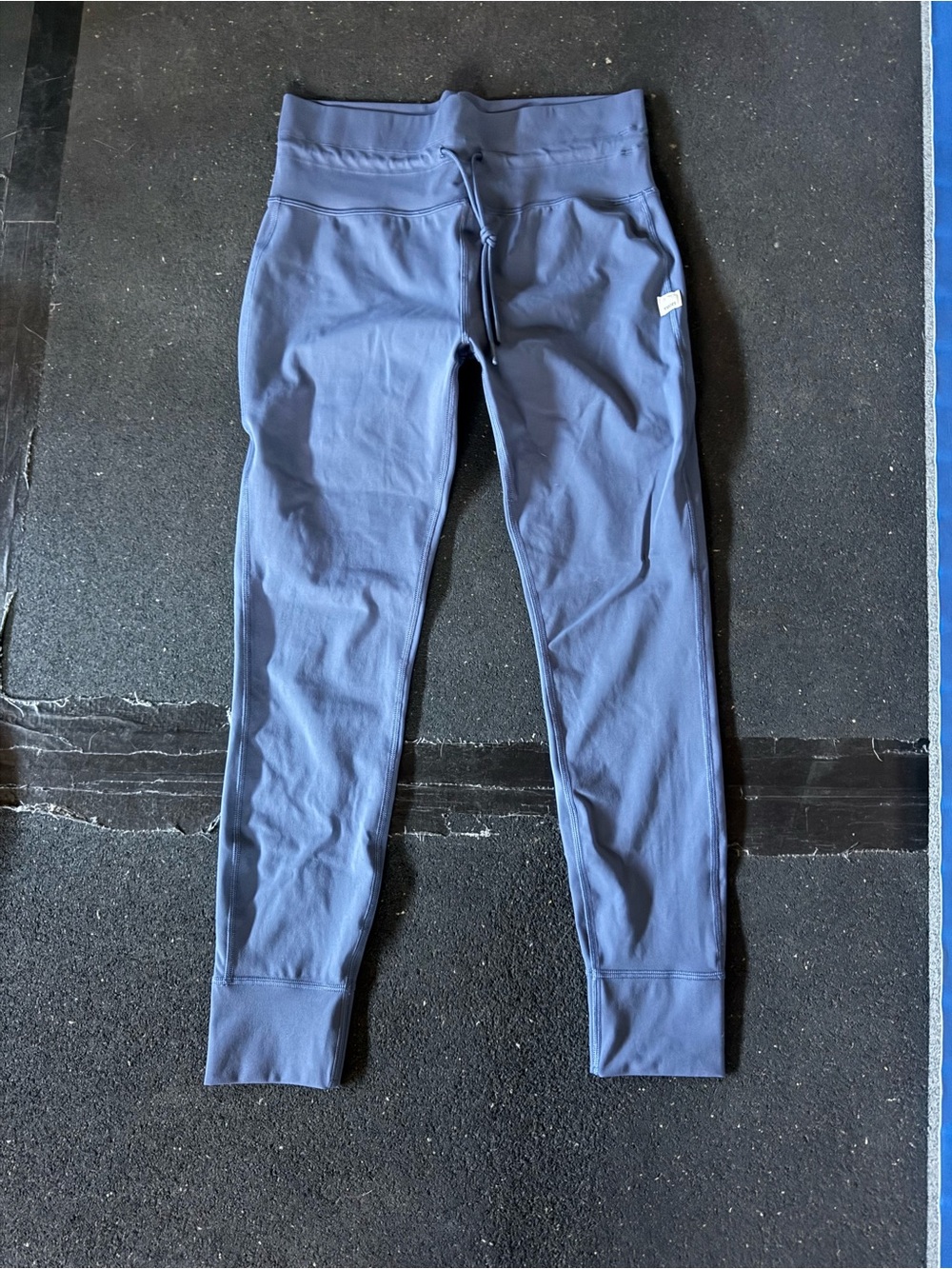 Vuori Blue Drawstring Jogger leggings